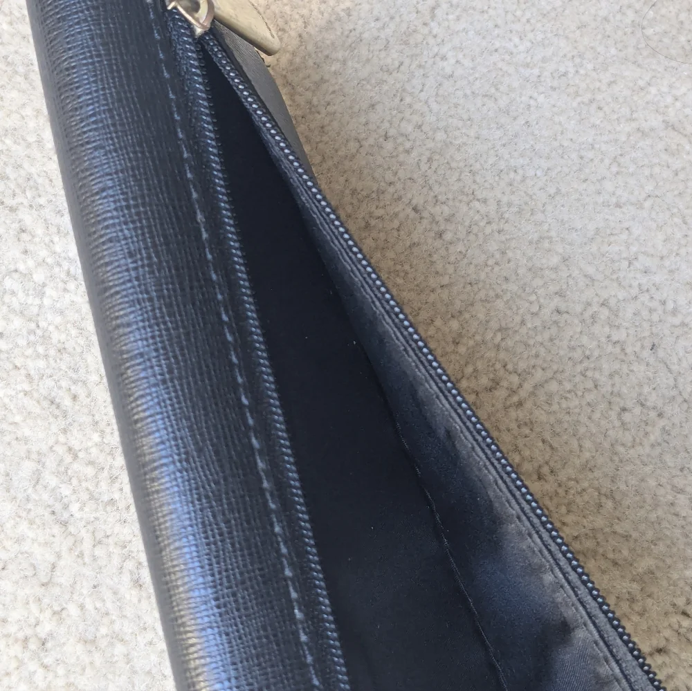 Coach Black Leather Wallet